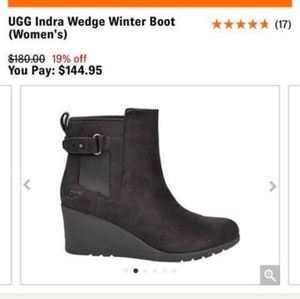 New UGG Indra wedge winter boot